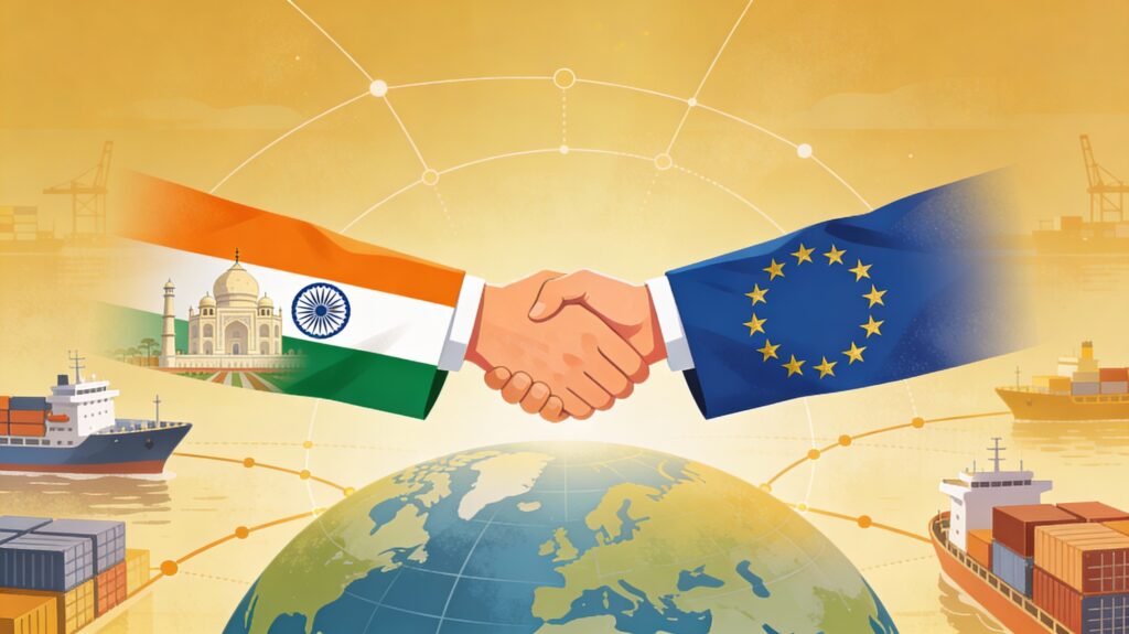 India–EU Free Trade Agreement: The “Mother of All Deals” Explained 2 generated image 1